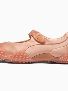 PUMA Mostro Fey Satin Slip On Sneakers Shoes Ballet Pink 40336801 Women’s 8